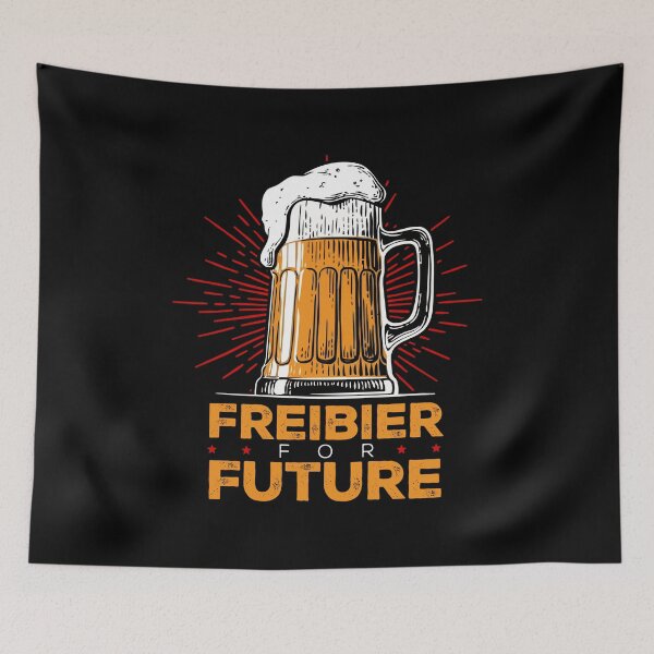Artikelvorschau, Freibier for Future I Oktoberfest Bier Biertrinker entworfen und verkauft von 2blackcherries.