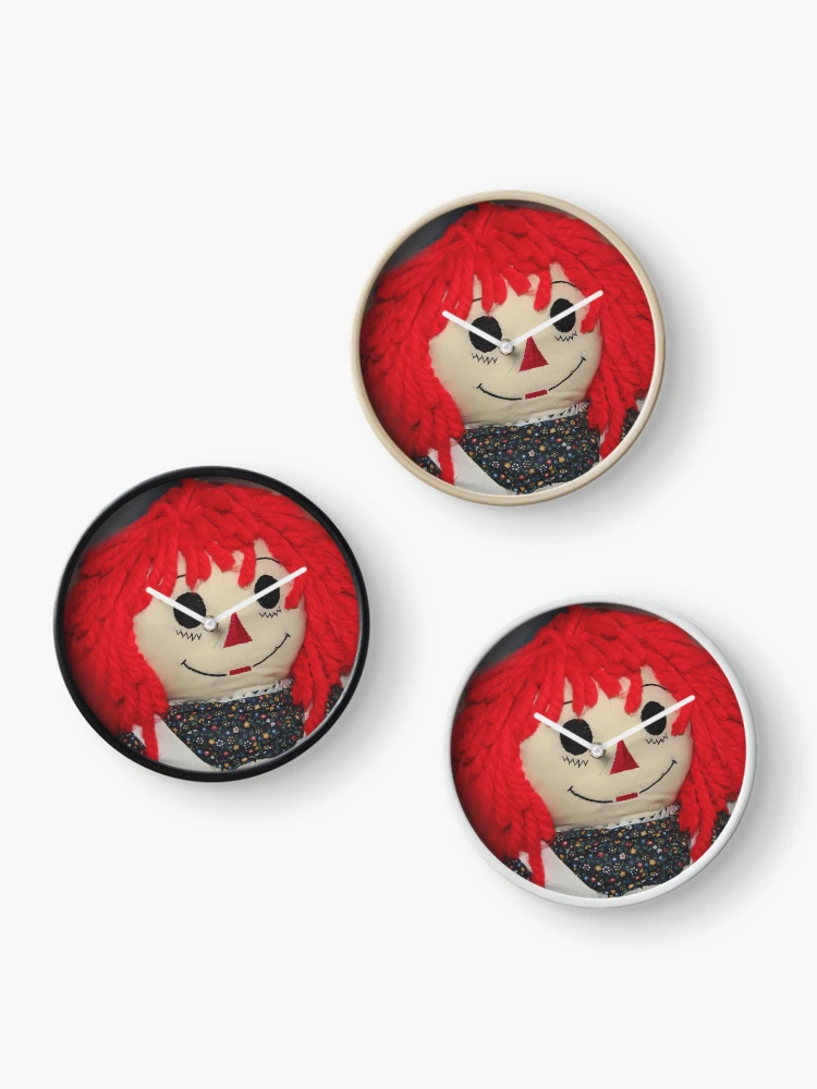 Thumbnail 3 of 4, Clock, Sweet Raggedy Ann designed and sold by Norma Jean’s Art.