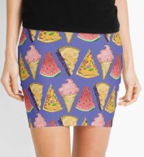 Happy Picnic Triangles Mini Skirt