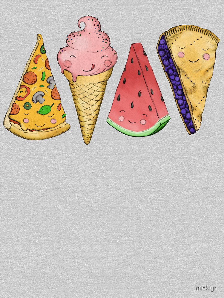 Happy Picnic Triangles by micklyn