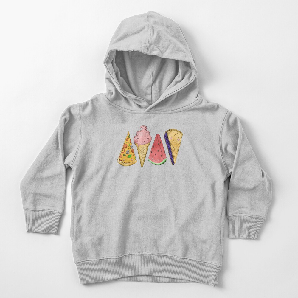 Happy Picnic Triangles Toddler Pullover Hoodie