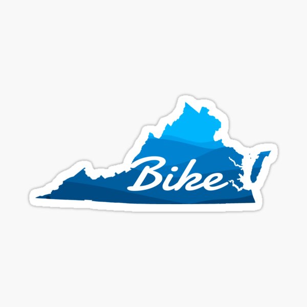 VA Bike - Virginia Bike Decal Sticker