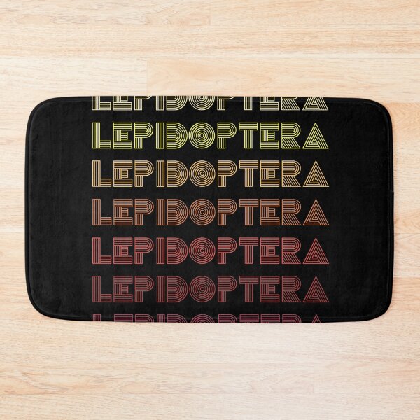 Item preview, Retro Insect Butterfly Vintage Repeated word "Lepidoptera" designed and sold by FandomizedRose.