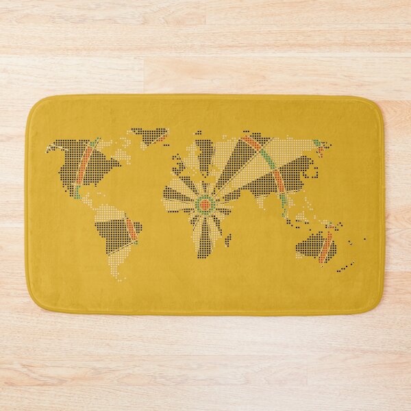 Item preview, Darts World Map designed and sold by thedartsside.
