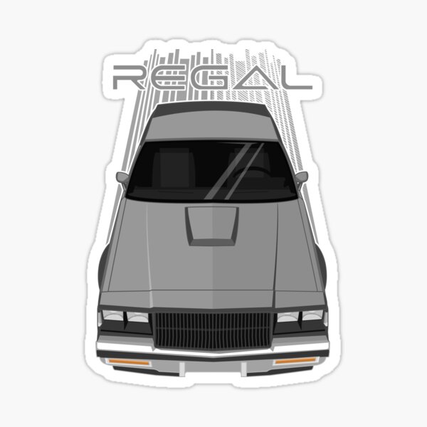 Item preview, Buick Regal 1981-1987 - gray designed and sold by V8social.
