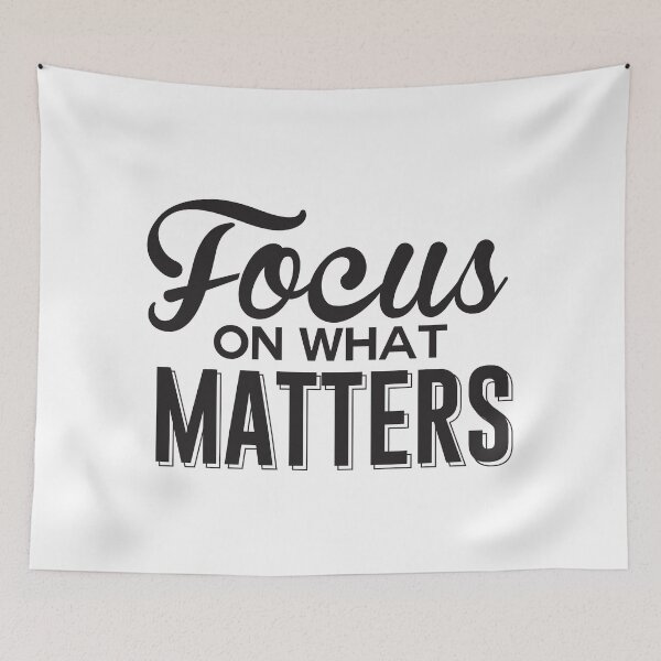Item preview, Focus on What Matters designed and sold by Designs111.