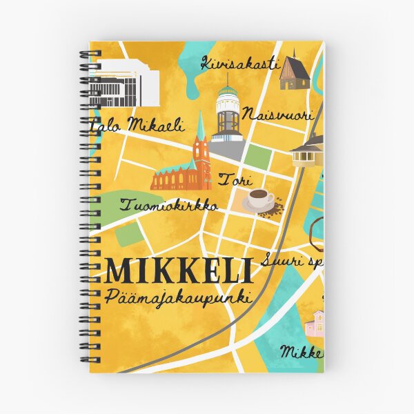 Item preview, Mapa de Mikkeli designed and sold by Titta Lindström.