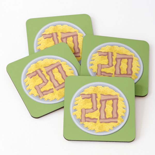 Item preview, 20 Birthday Number in Bacon and Eggs Breakfast designed and sold by emkayhess.