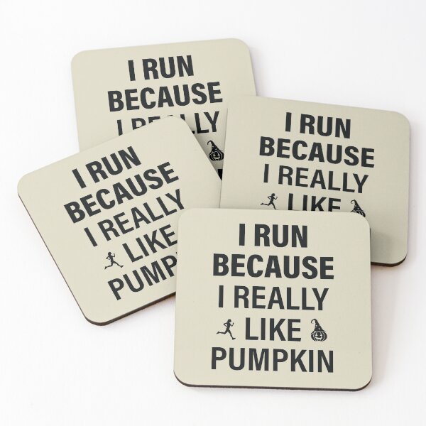 Item preview, I Run Because I Really Like Pumpkin designed and sold by teegear.