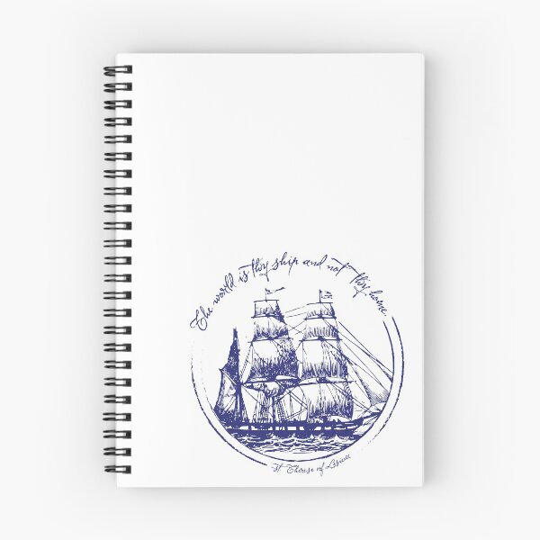 Item preview, The world is thy ship and not thy home designed and sold by cmills730.