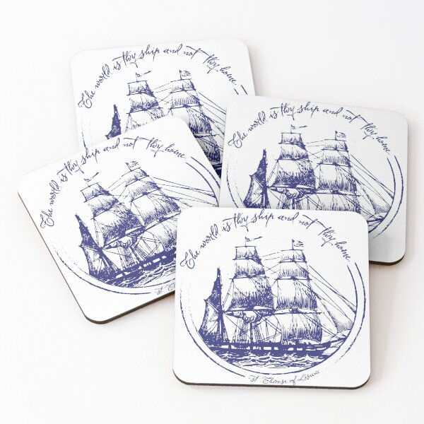 Item preview, The world is thy ship and not thy home designed and sold by cmills730.