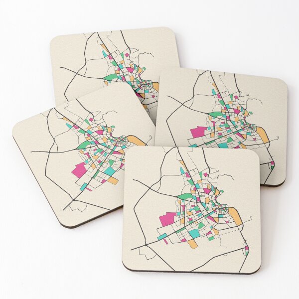 Item preview, Doha, Qatar Street Map designed and sold by A Deniz Akerman.