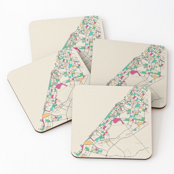 Item preview, Dubai, UAE Street Map designed and sold by A Deniz Akerman.