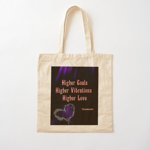 Higher Love Cotton Tote Bag