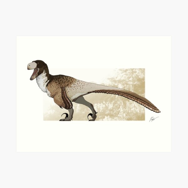 Utahraptor Art Print