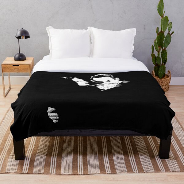 Gomez y Morticia Throw Blanket
