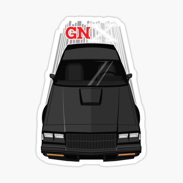Item preview, Buick Regal GNX 1987 - black designed and sold by V8social.