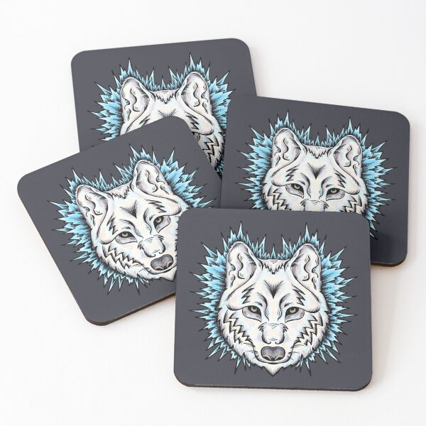 Item preview, Snow Wolf designed and sold by RainbowColorsArt.