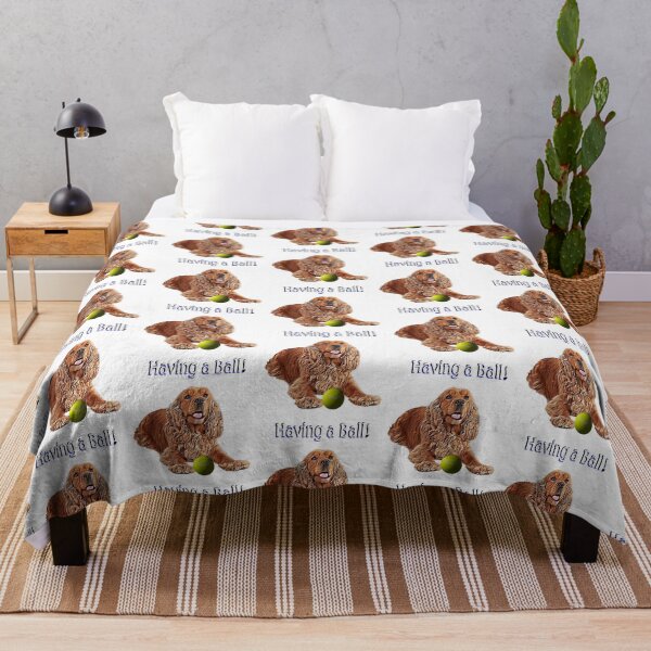 Item preview, Cockerspaniel with Tennis Ball designed and sold by kristalcurt.