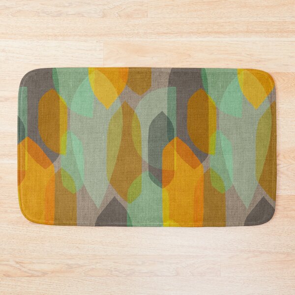 Item preview, Mid Century Colour Blocks {Mint/Gold} designed and sold by Cecilia Mok.