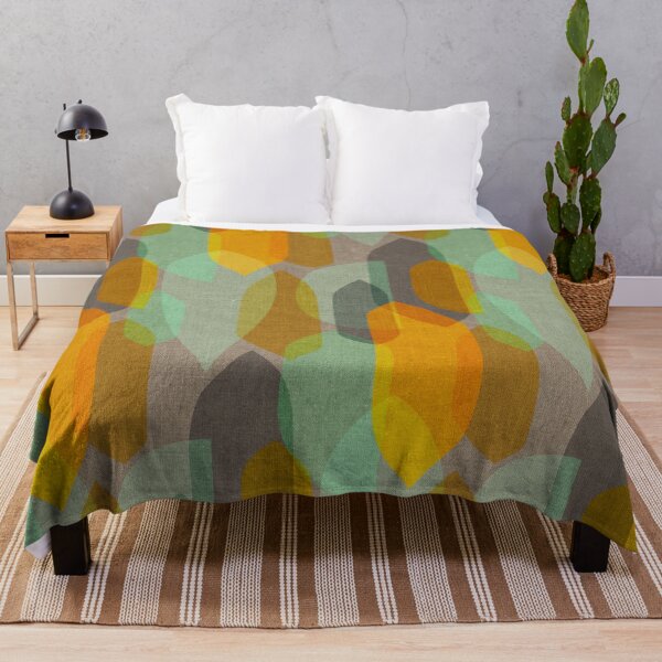 Item preview, Mid Century Colour Blocks {Mint/Gold} designed and sold by Cecilia Mok.