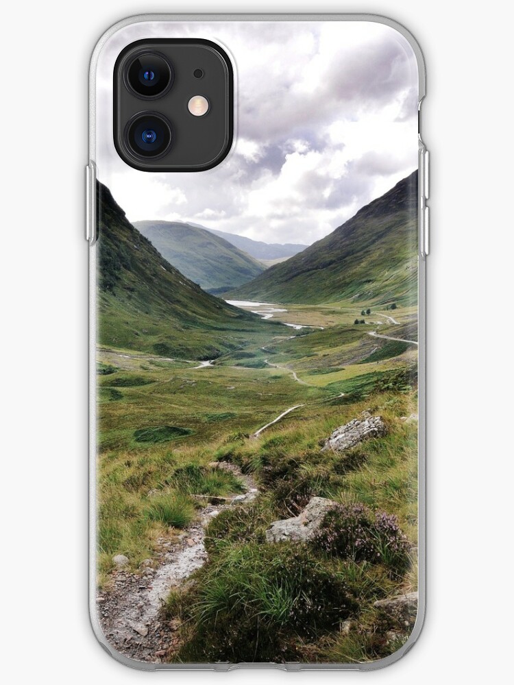iPhone Case, Glencoe, Highlands of Scotland designed and sold by Richard Flint