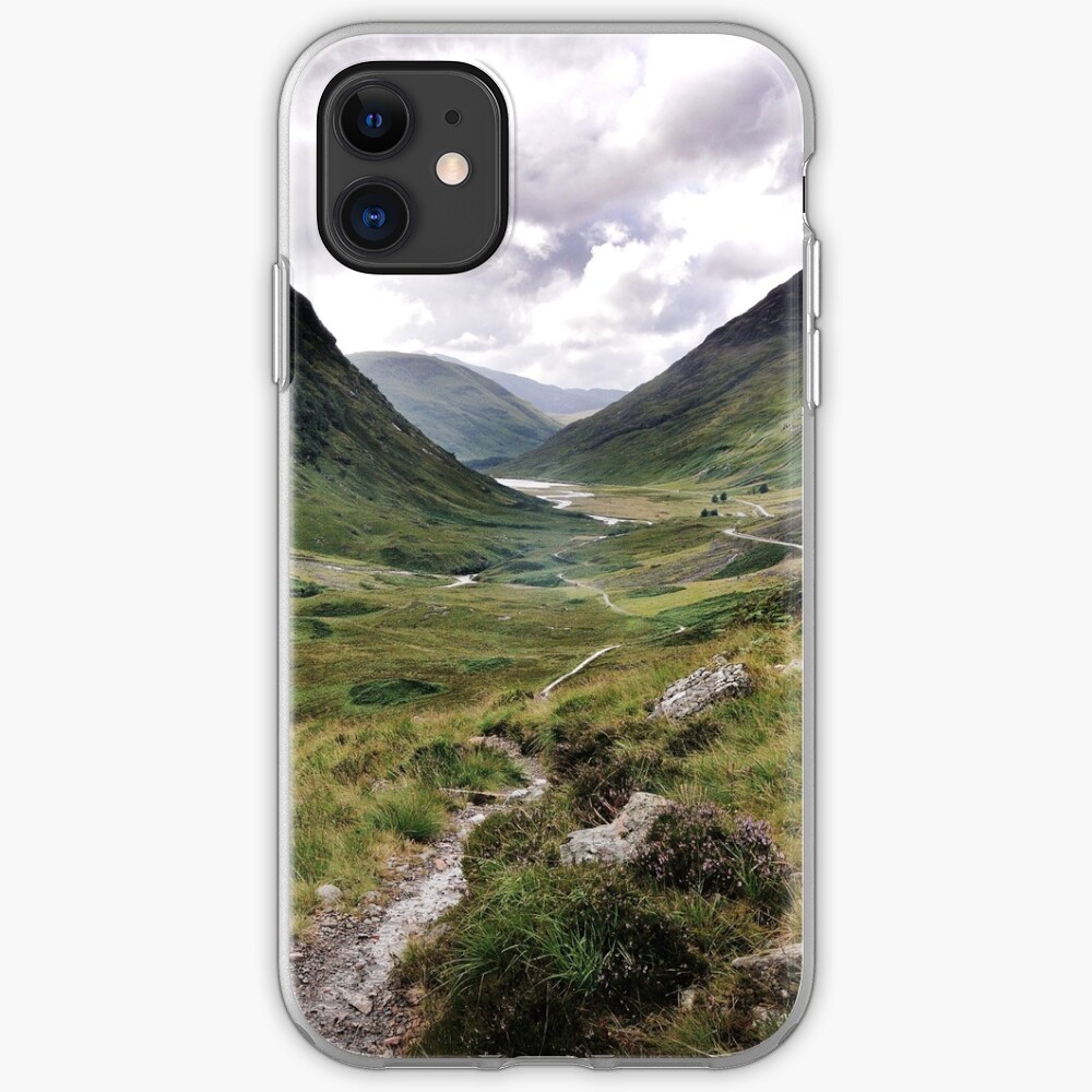 Glencoe, Highlands of Scotland iPhone Case