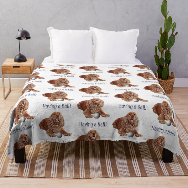 Item preview, Cockerspaniel with Golf Ball designed and sold by kristalcurt.