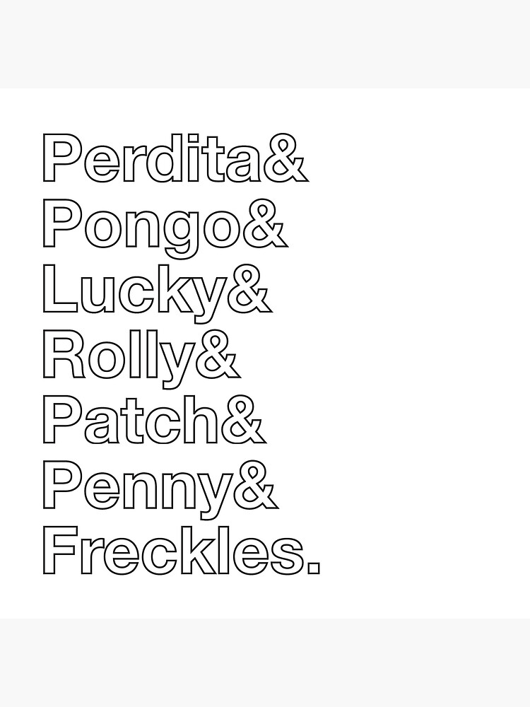 101 Dalmatians Art Board Print