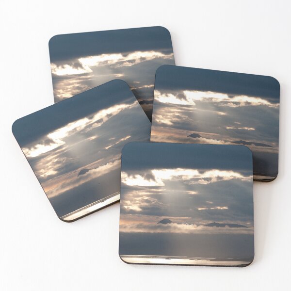 Item preview, Lightshafts over the mountains of the west coast of Scotland designed and sold by Richard Flint.