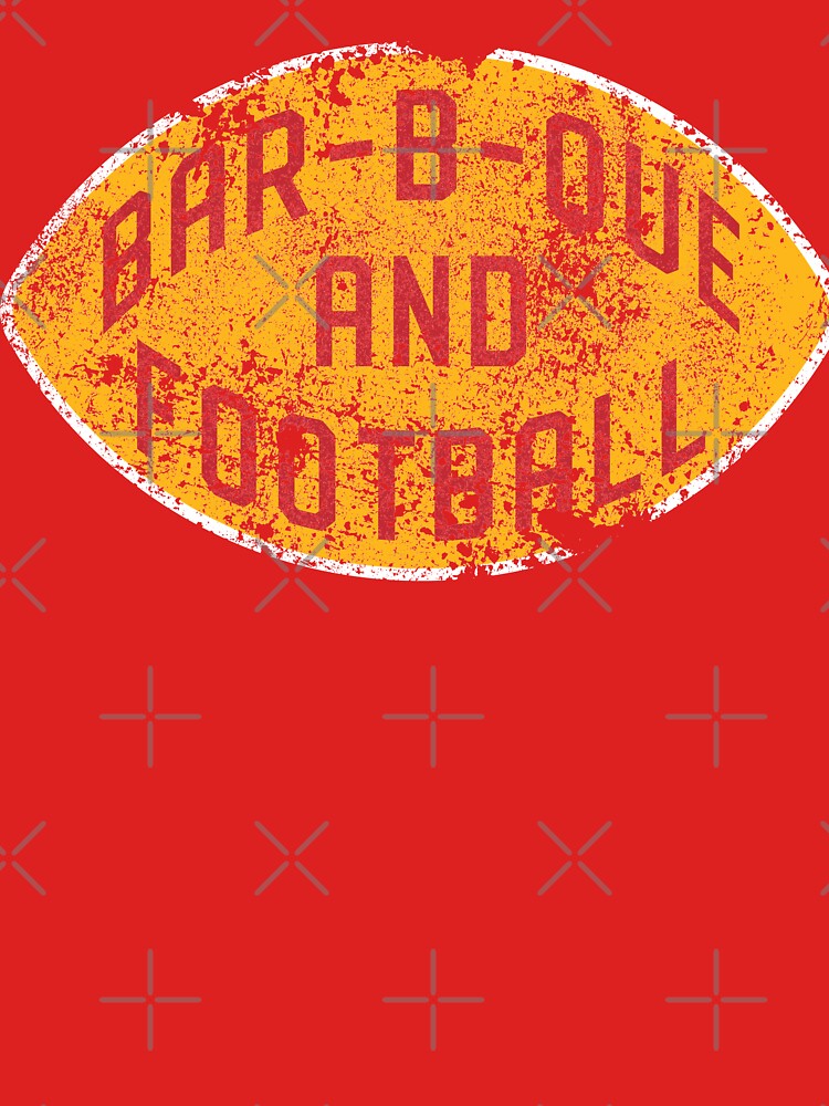 BBQ and Football - Red & Gold by SamsonCo