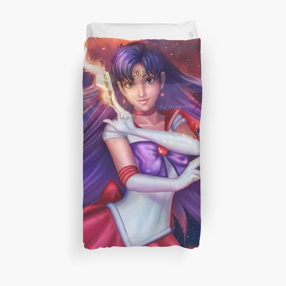 Mars Fire Duvet Cover