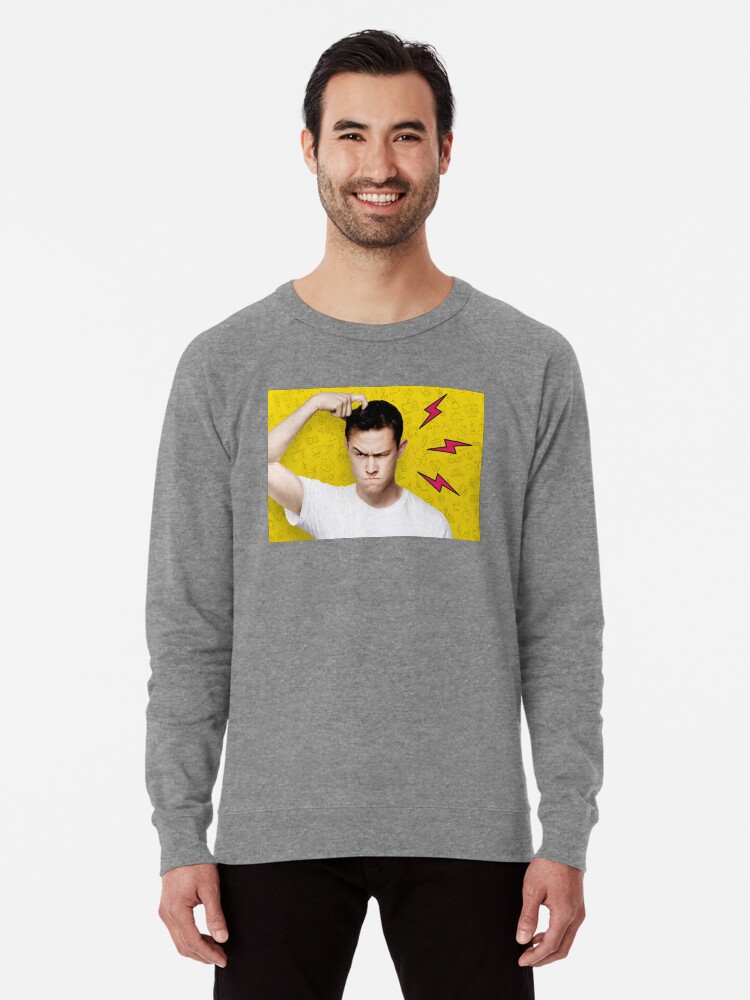 Joseph Gordon Levitt Lightweight Sweatshirt By Michaelroman