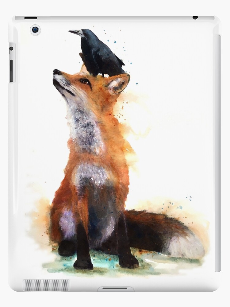 Fox and Raven iPad Case & Skin by thislia