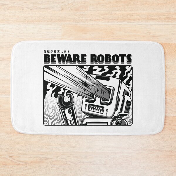 Item preview, Beware Robots designed and sold by Dewirumbaina.