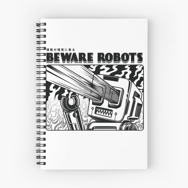 Item preview, Beware Robots designed and sold by Dewirumbaina.