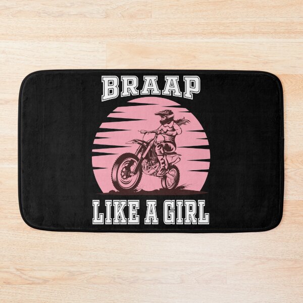 Item preview, Braap Tshirt Motorcycle Girl Motocross Shirt Dirt Bike T-Shirt designed and sold by DSWShirts.