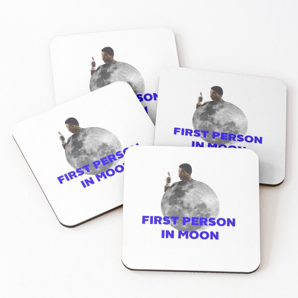 Item preview, FIRST PERSON IN MOON! designed and sold by visuals2018.