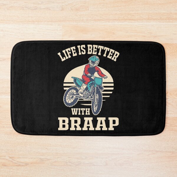 Item preview, Braap Tshirt Motorcycle Motocross Shirt Dirt Bike designed and sold by DSWShirts.