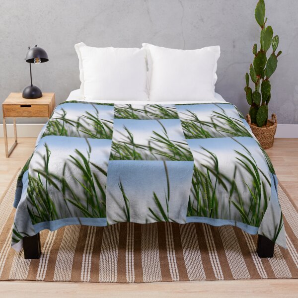Item preview, green wild grass designed and sold by MoreGoodArt.