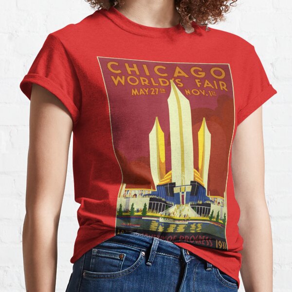 ChicagoShirtCompany Chicago Word Fair Unisex T-Shirt