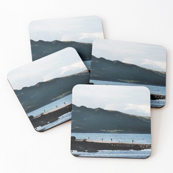 Item preview, All in a line - family on the coast at Staffin, Skye designed and sold by Richard Flint.