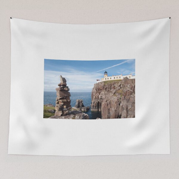 Item preview, Cairn built by visitors near Neist Point Lighthouse - Isle of Skye, Scotland designed and sold by Richard Flint.