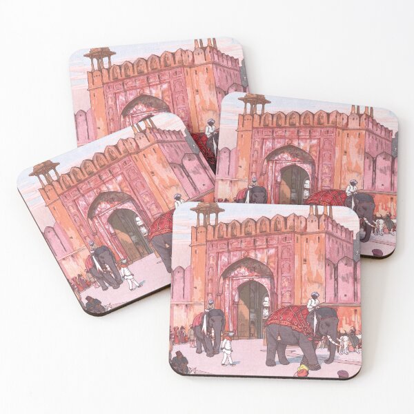 Item preview, Ajmer Gate, Jaipur by Yoshida Hiroshi designed and sold by ArtExpression.