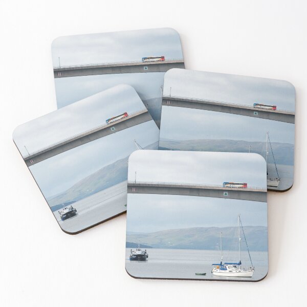 Item preview, A bus passes over the Skye Bridge to Isle of Skye, Scotland designed and sold by Richard Flint.
