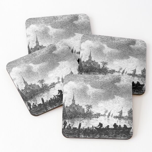 Item preview, Bords de la Meuse - Maxime Lalanne - c1886 designed and sold by CrankyOldDude.
