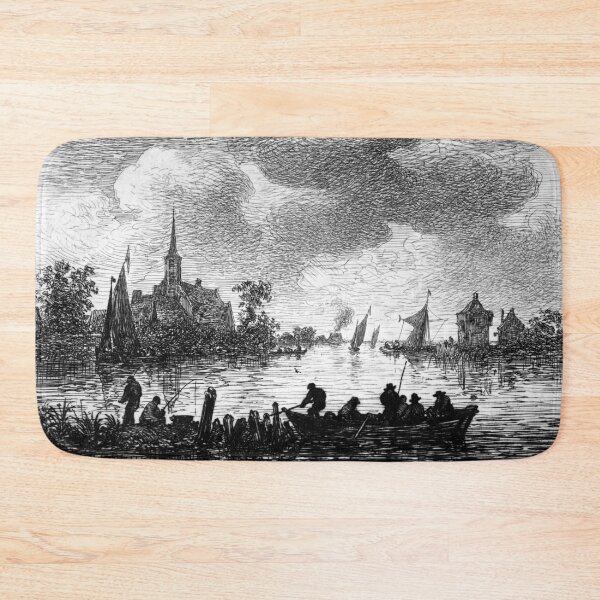 Item preview, Bords de la Meuse - Maxime Lalanne - c1886 designed and sold by CrankyOldDude.