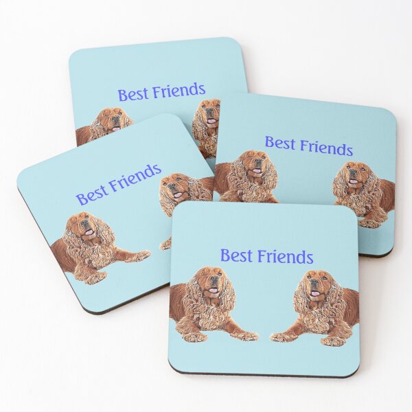 Item preview, Spaniel Best Friends designed and sold by kristalcurt.