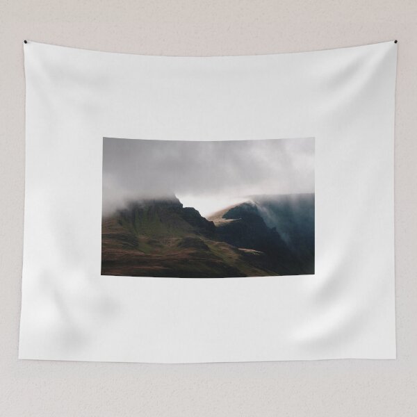 Item preview, Cloudfall - cloud passes over the Trotternish Ridge on Isle of Skye, Scotland designed and sold by Richard Flint.