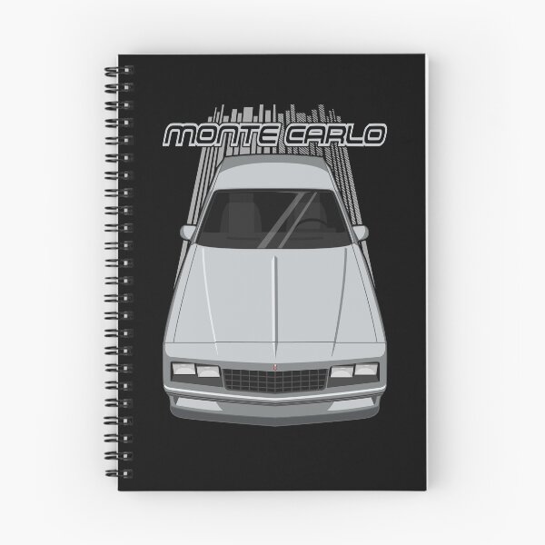 Item preview, Chevrolet Monte Carlo 1984 - 1989 - silver designed and sold by V8social.